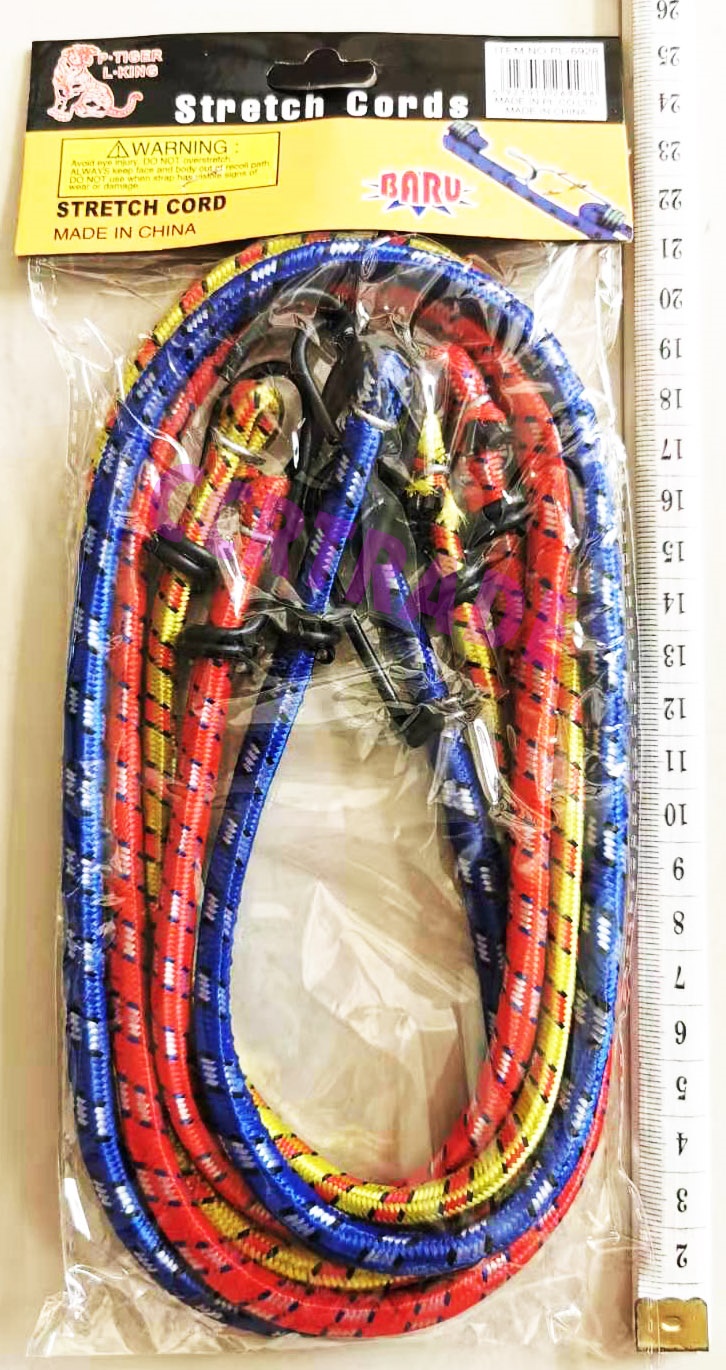 สายรัดมอไซด์กลม 3 เส้นถุง 1 เมตร