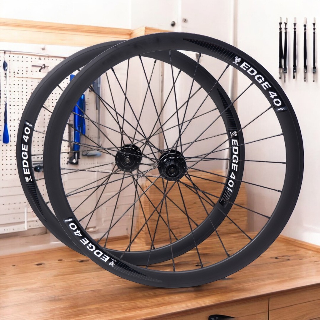 WTB EDGE40 ชุดล้อจักรยานเสือหมอบอลูมิเนียมขอบสูง 40 มม. ดุมอลูมิเนียม แกน 12 100/142