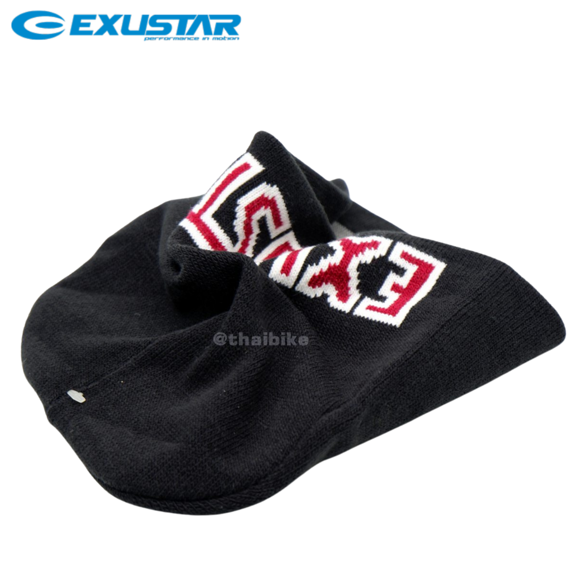หมวกปั่นจักรยาน ผ้าคลุมหัว EXUSTAR แบบผ้าหนา