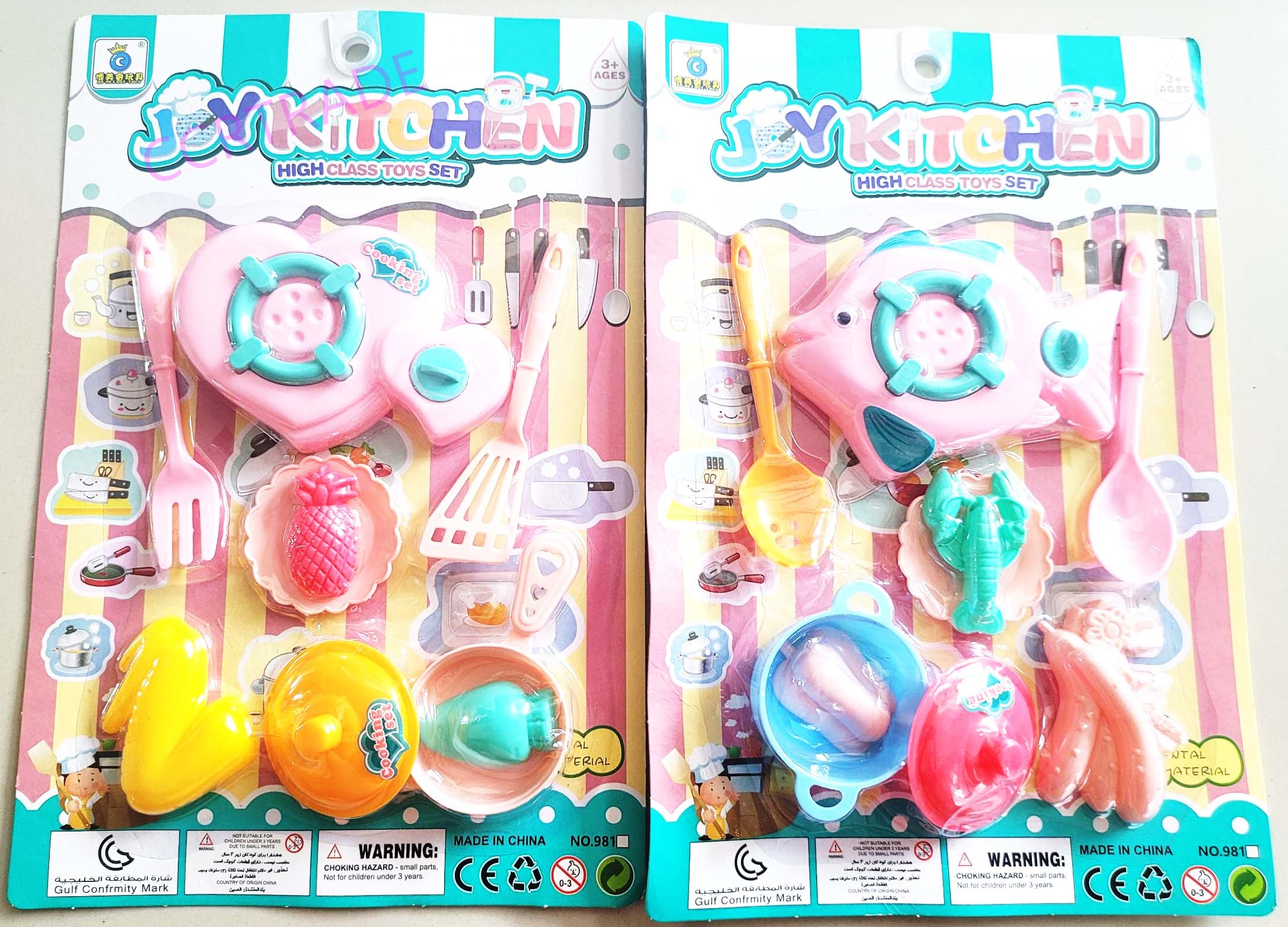 เซ็ทครัวพาสเทล+เตาแก๊สแผง 31.5 ซม.(งานห้าง)