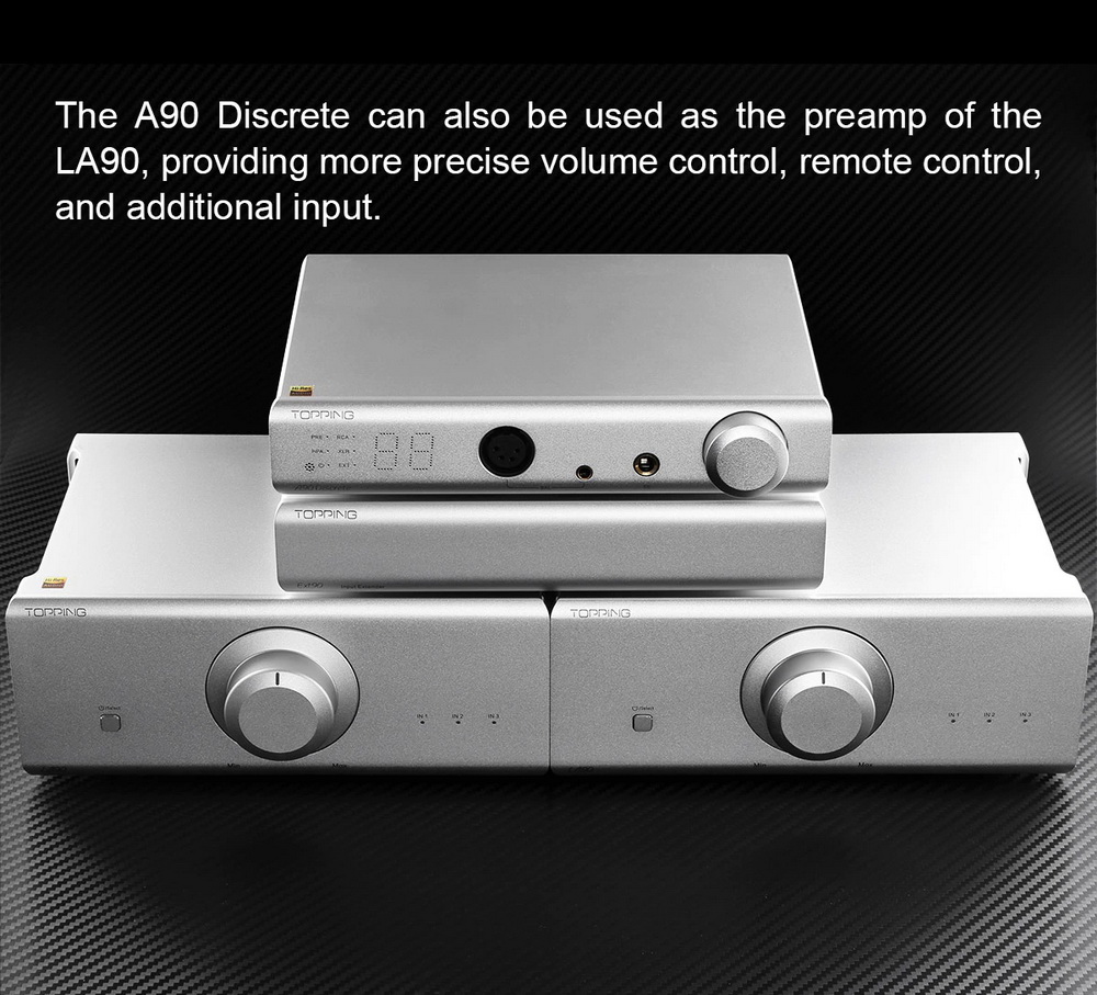ขาย Topping A90D Fully Discrete Balanced Headphone Amplifer