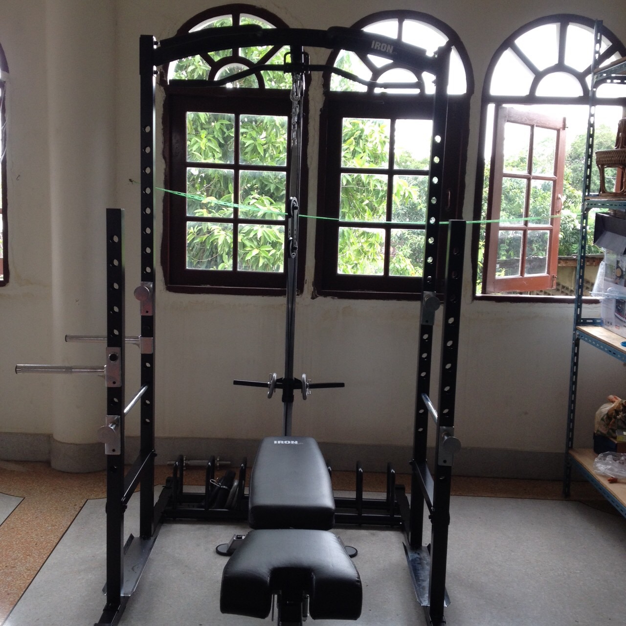 ขาย Power rack เล่น Dip ได้