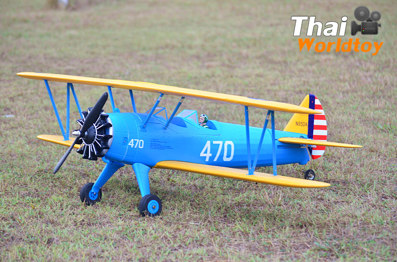PT-17 Stearman 1,200mm. (PNP) เครื่องบินปีกสองชั้น