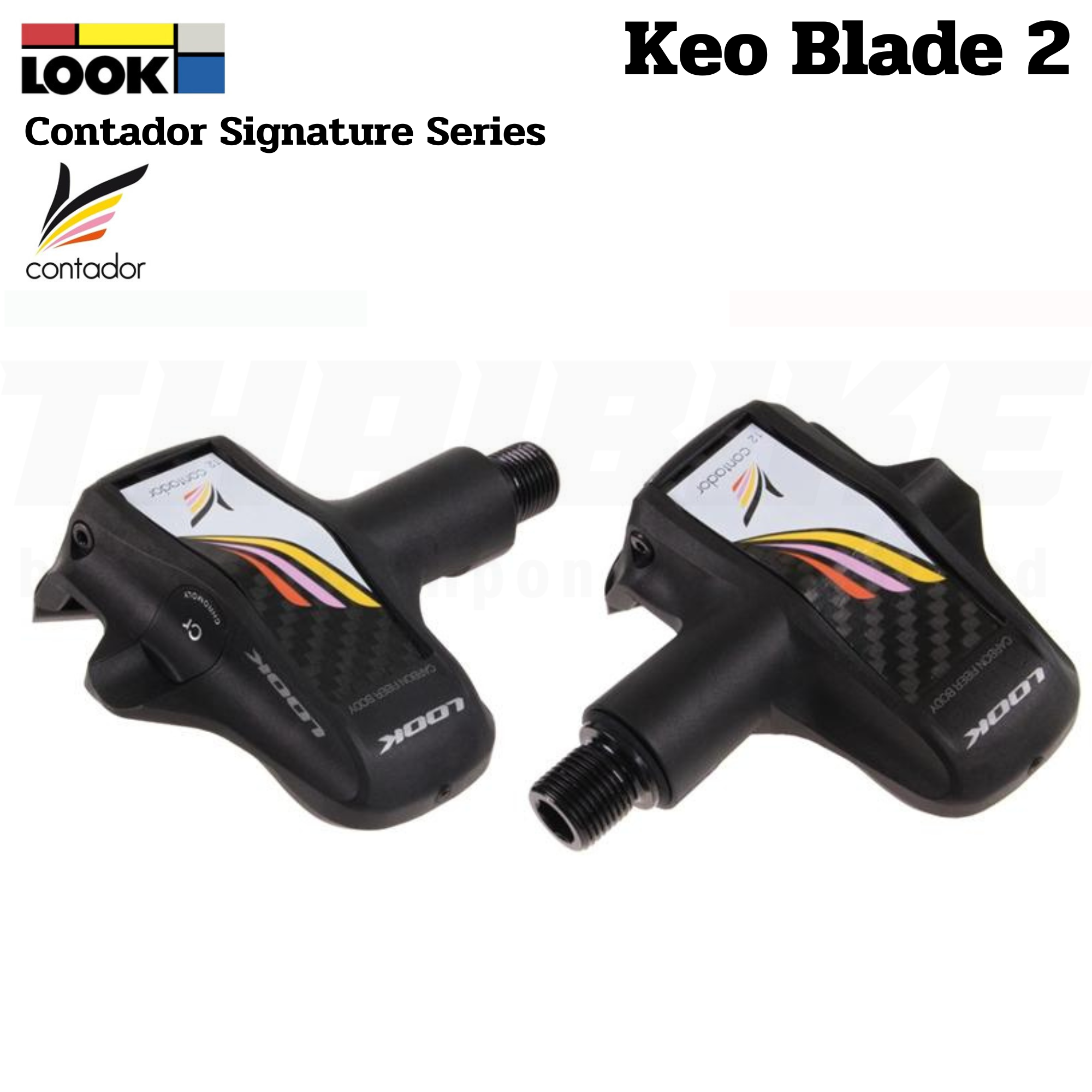 บันไดจักรยานเสือหมอบ คาร์บอน LOOK KÉO BLADE 2 CR12 CONTADOR Peter Sagan Edition