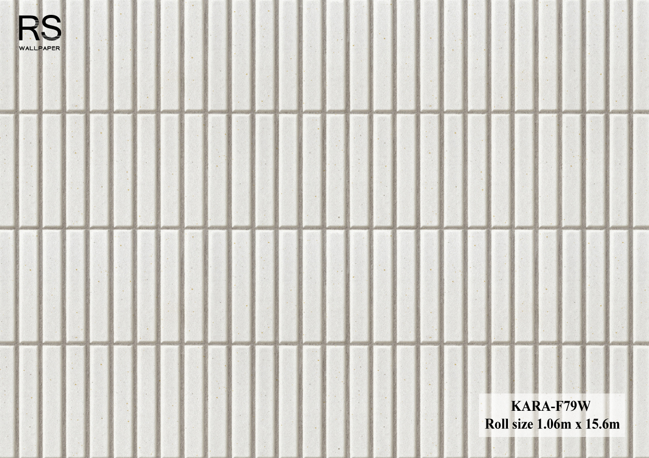 วอลเปเปอร์ ลายคอนกรีตสีเทาอ่อน KARA-F79W
