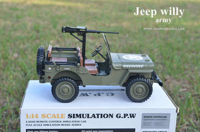 Jeep Willy Rc 1:14 Scale