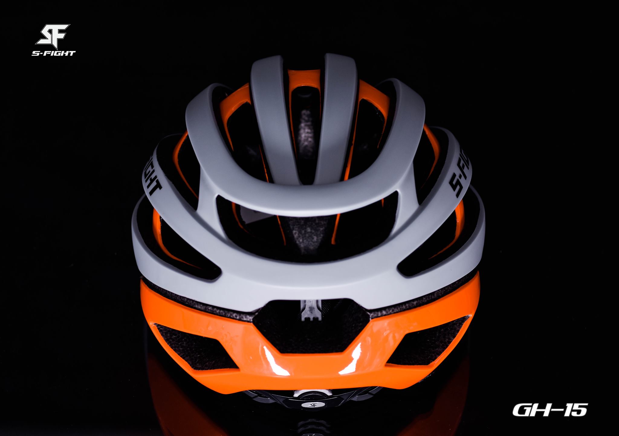หมวกกันน็อคจักรยาน S-Fight รุ่น GH-15 หมวก 2 ชั้น เพิ่มความสวยงาม และทนทาน