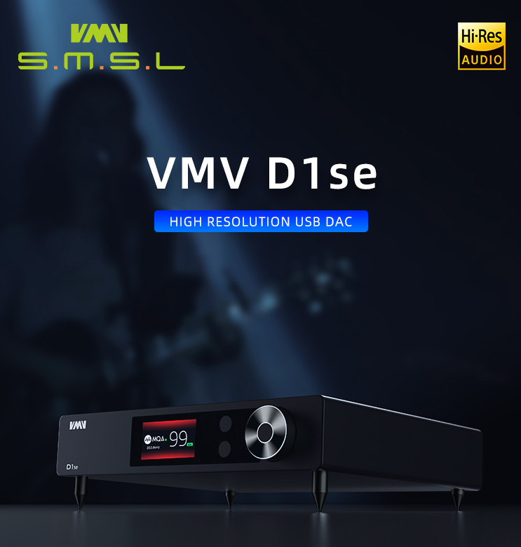 ขาย SMSL VMV D1SE DAC ตั้งโต๊ะระดับ Hi-Res รองรับ MQA ประกันศูนย์ไทย