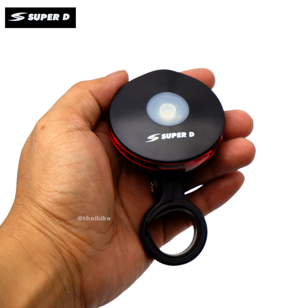 ไฟท้ายจักรยาน SUPER D รุ่น UFO 3A 3LED