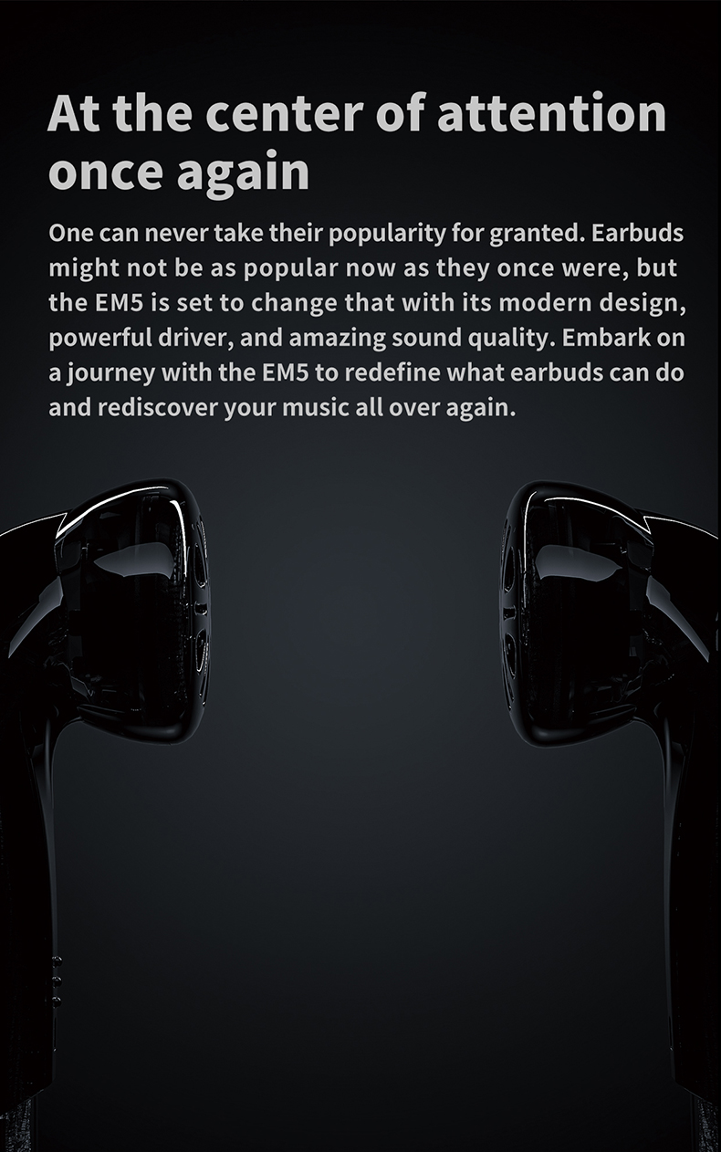 ขาย FiiO EM5 หูฟัง Earbud เทพ ไดรเวอร์ Dynamic เคลือบ Beryllium