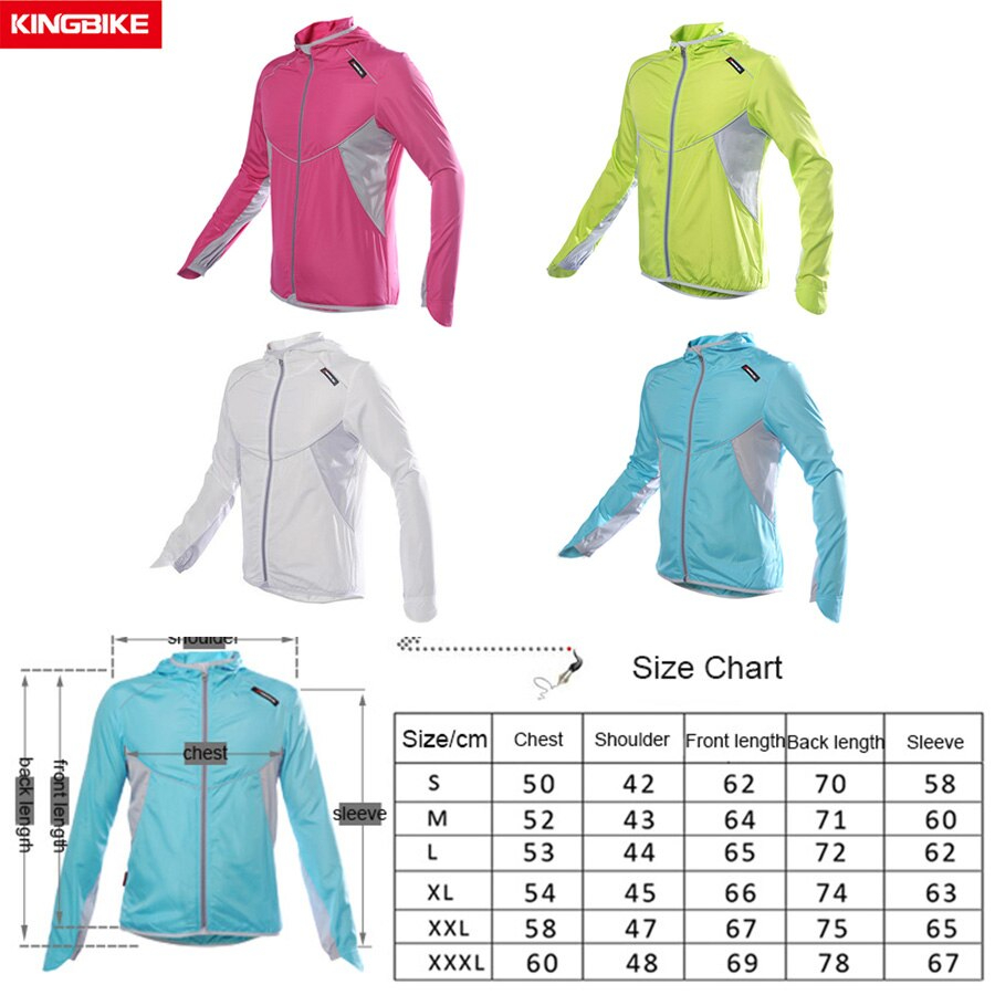 เสื้อกันฝน กันลม ปั่นจักรยาน ผ้าลื่น KINGBIKE