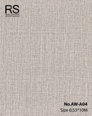 วอลเปเปอร์ลายผ้า สีน้ำตาล No.AW-A04