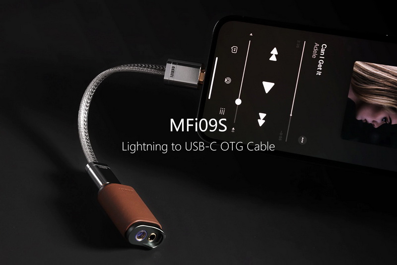 ขาย DD MFI09S สายแปลง Lightning เป็น Type-C OTG สำหรับเครื่องเสียง