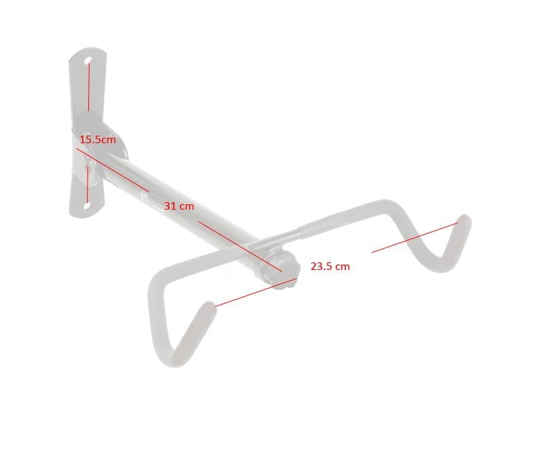 ขาแขวนจักรยานติดผนัง BIKE HAND wall hanger YC-30F
