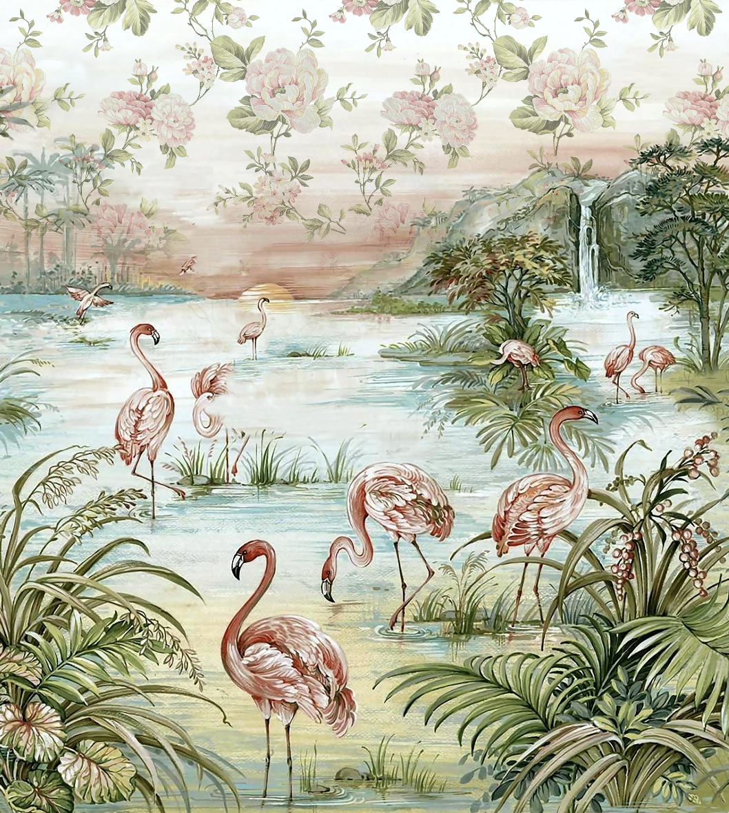 วอลเปเปอร์ภาพป่าเขตร้อน Tropical (สั่งผลิต)
