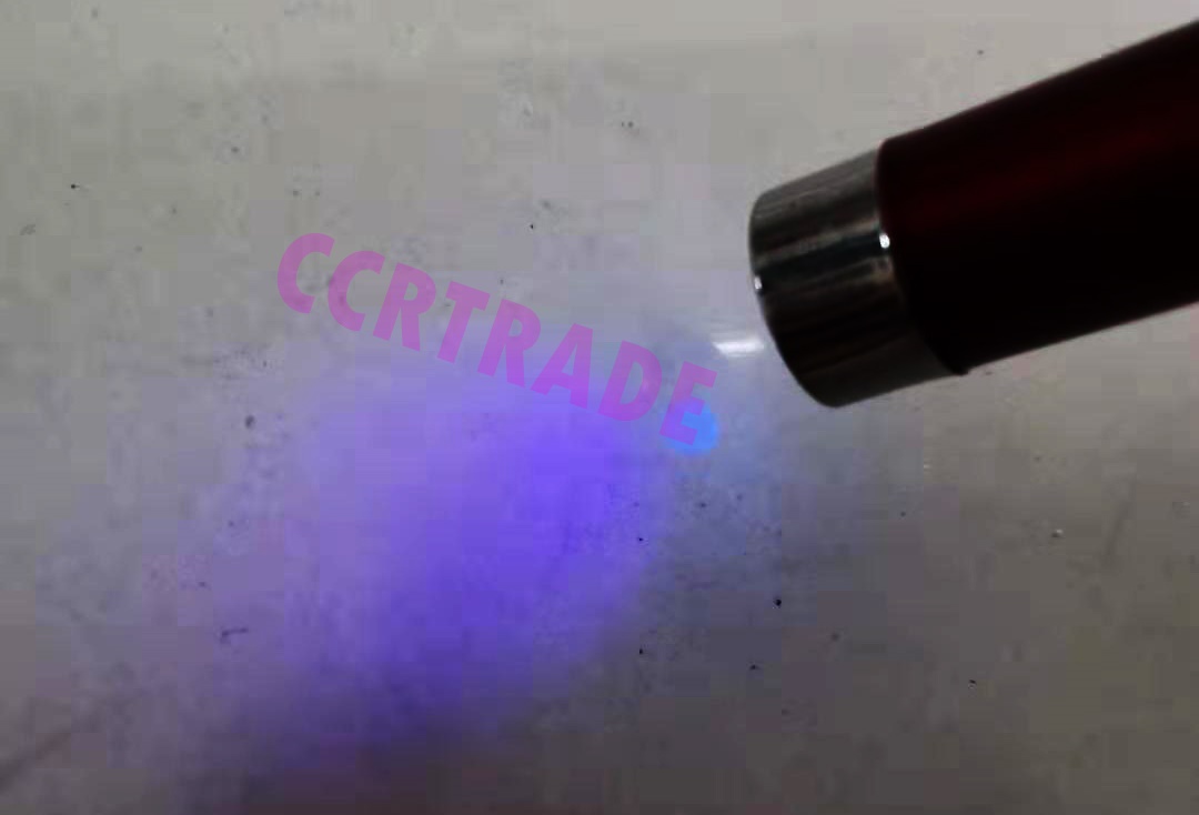 พวงกุญแจไฟฉาย+เลเซอร์+แบล็คไลท์กล่อง 13 ซม.