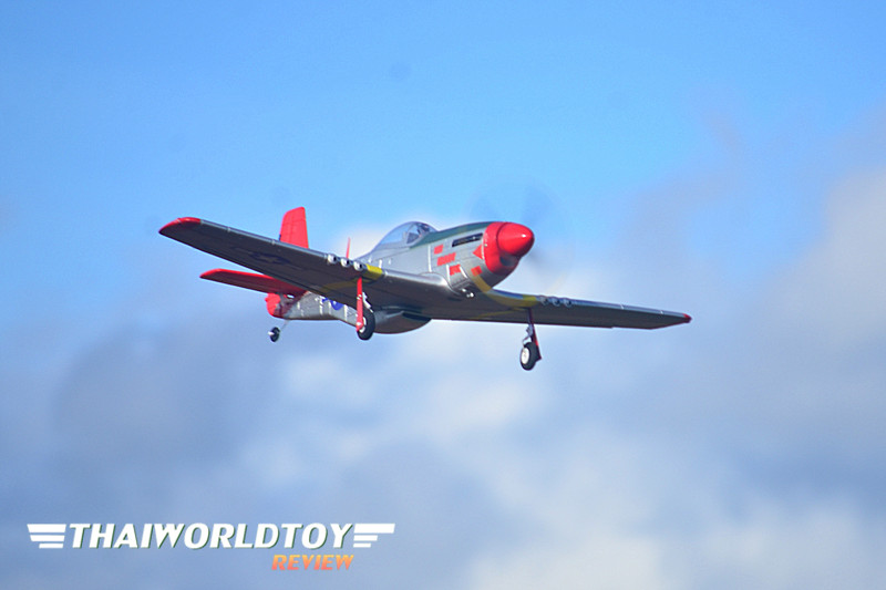 P-51D Mustang 750mm. 4Ch6G AUTO