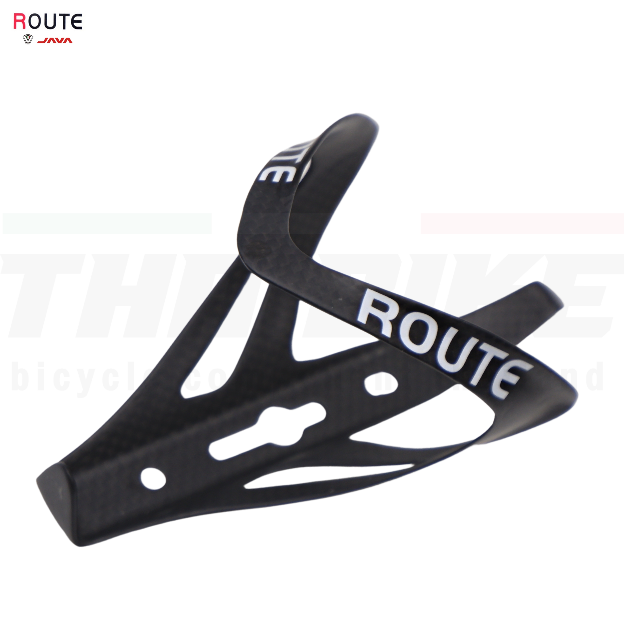 ขาขวดน้ำจักรยานแบบฟูลคาร์บอน ROUTE แถมน็อตไทเทเนี่ยม