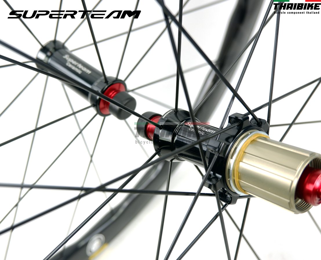 ล้อจักรยานเสือหมอบคาร์บอน SUPERTEAM CURVE PRO CERAMIC ล้อที่เร็วที่สุด