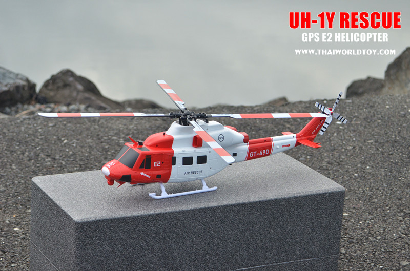 UH-1Y HUEY RESCUE GPS HELICOPTER GOOSKY E2