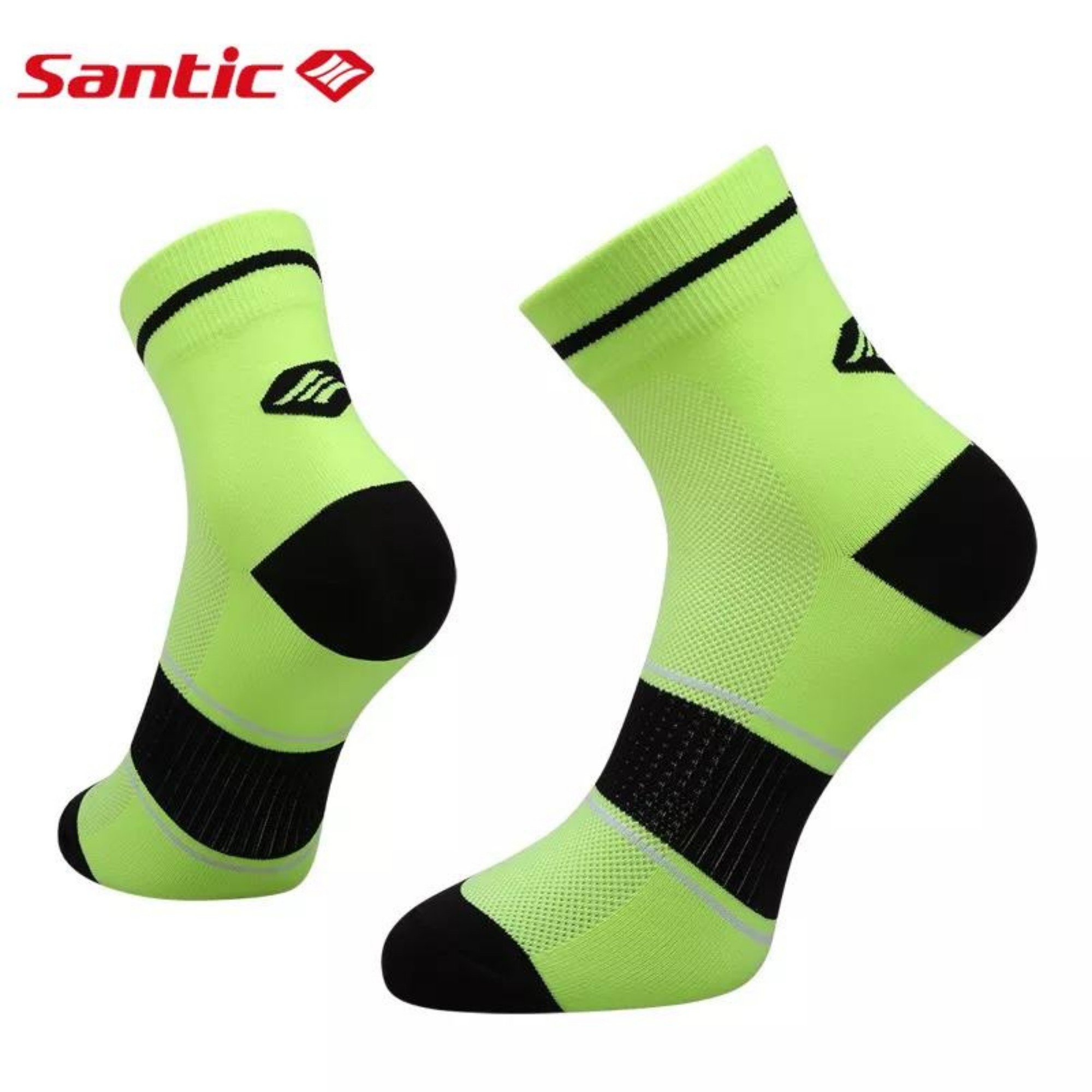 แท้ ถุงเท้าปั่นจักรยาน SANTIC รุ่น W8C09088JU