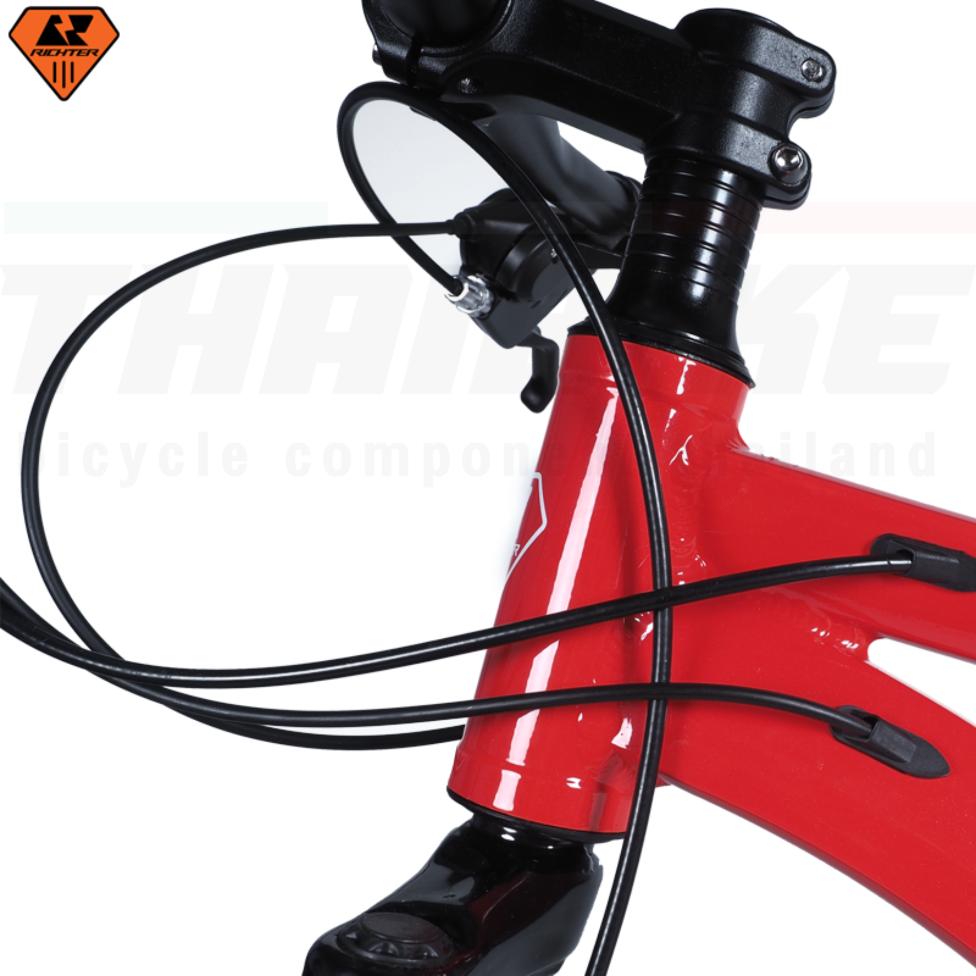 จักรยานเสือภูเขาล้อ 24 นิ้ว เฟรมอลูมิเนียม RICHTER SMASH 24