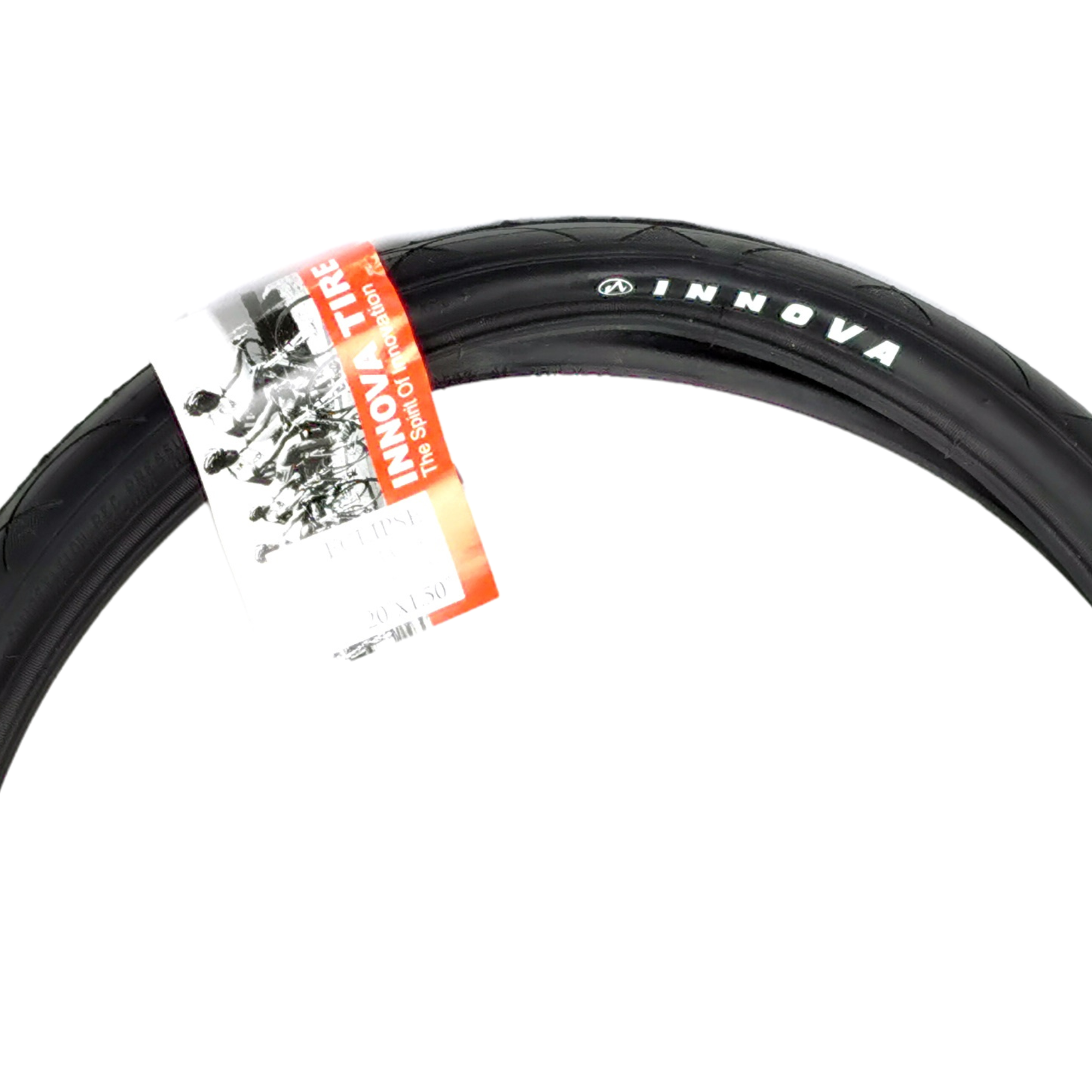 ยางนอกจักรยาน ขอบลวด INNOVA ECLIPSE ขนาด 20X1.50 (406)