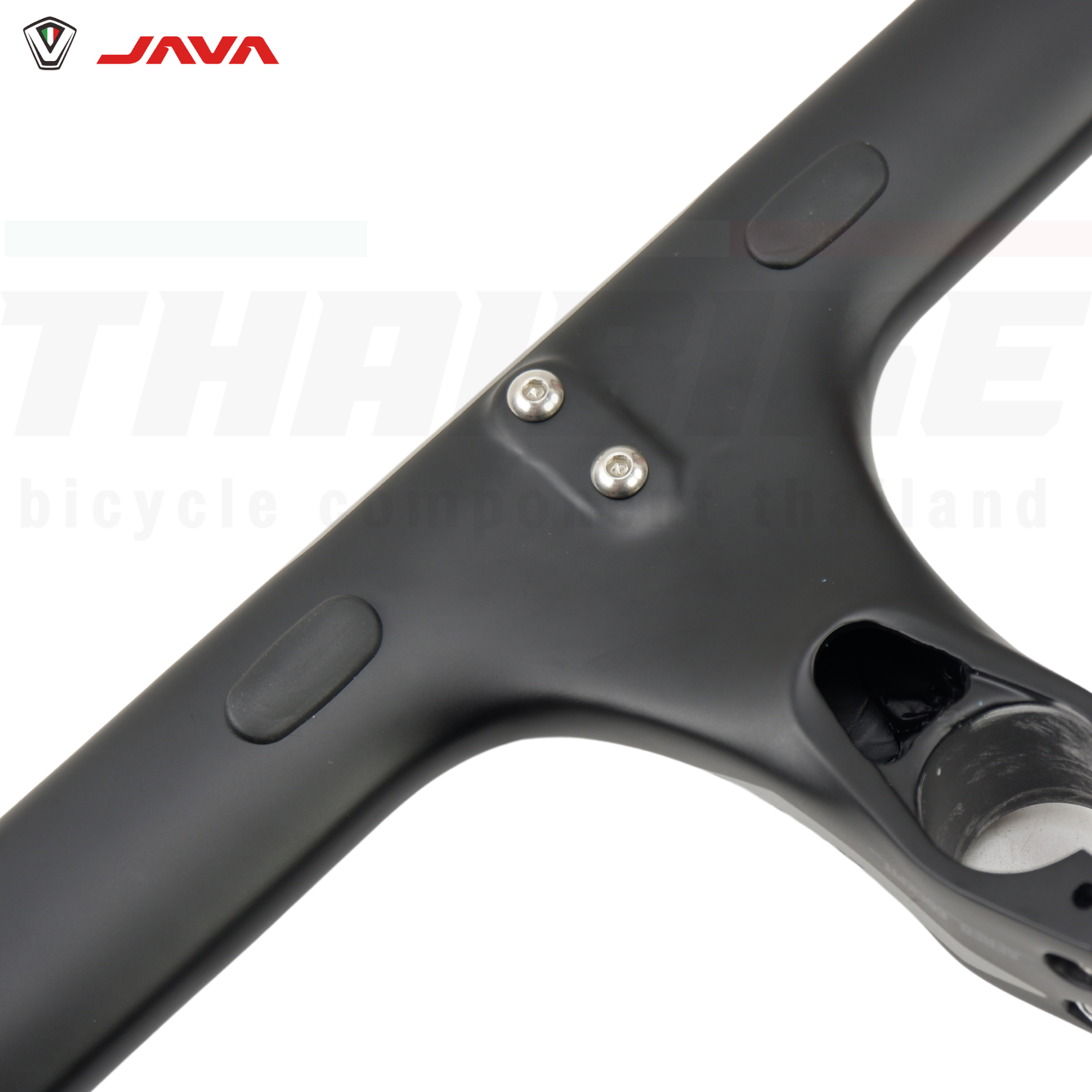 แฮนด์จักรยานคาร์บอนอินทริเกรตเสือหมอบ JAVA DECAF รุ่น ARIETE