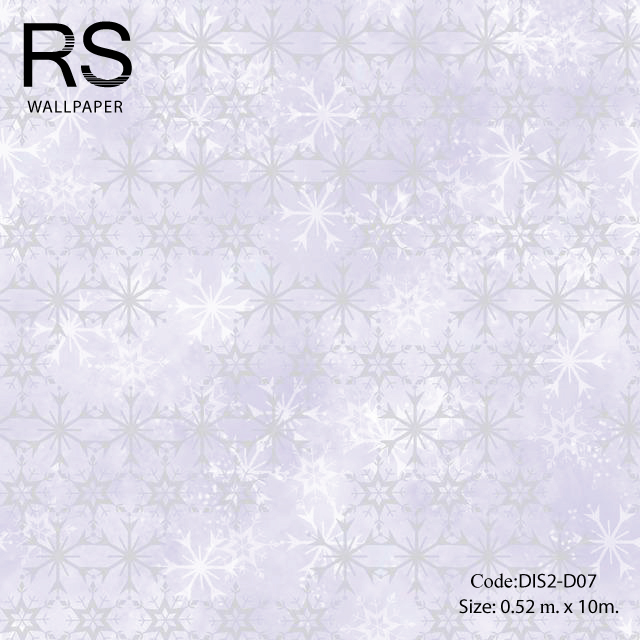 วอลเปเปอร์ลายเกร็ดน้ำแข็ง ดิสนีย์ FROZEN2 DIS2-D07