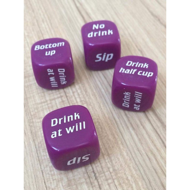 ลูกเต๋ากินเหล้า 🎲ลูกเต๋าวงเหล้า ลูกเต๋าparty🎉พร้อมส่งจากไทย ส่งเร็วมากคะ