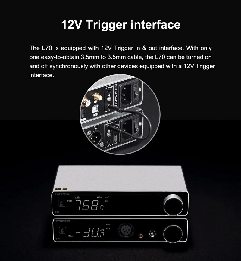 ขาย Topping L70 Full Balanced NFCA Headphone Amplifier ประกันศูนย์ไทย