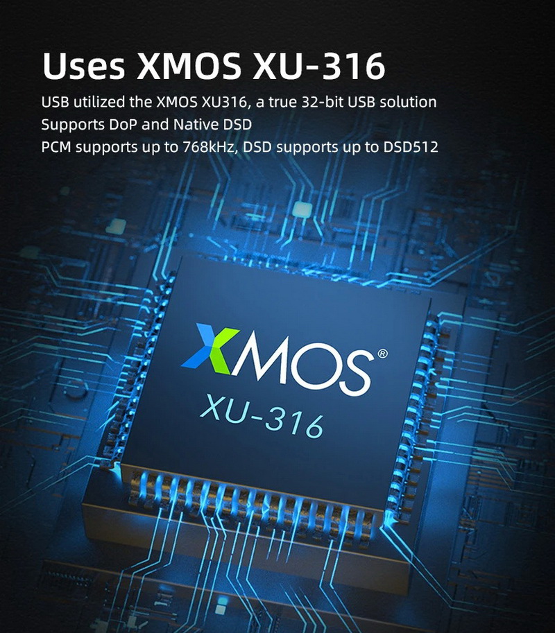 SMSL SU-X Audio DAC ตั้งโต๊ะชิป ES9039MSPRO x2 รองรับ MQA, LDAC, Hi-Res ประกันศูนย์ไทย