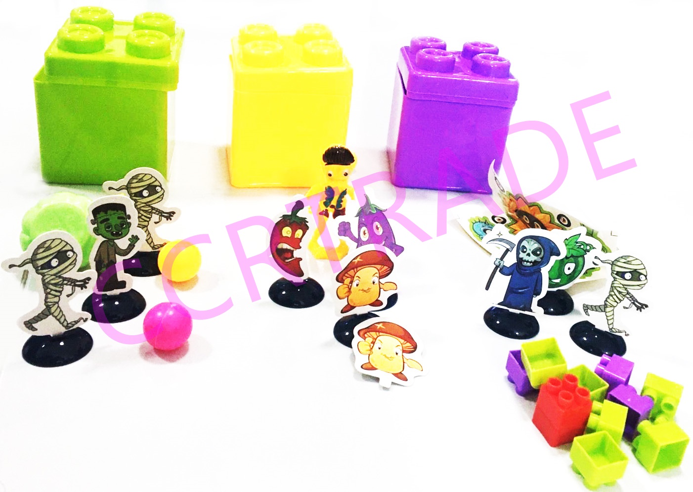 เลโก้แพล้นซอมบี้เซอร์ไพรส์ถาด 8x10.5 ซม.