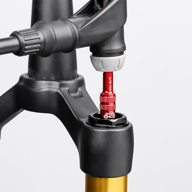 ADAPTER แปลงหัวสูบจักรยานแบบ AV เป็นหัวสูบโช๊คมจักรยาน MUQZI THAIBIKE