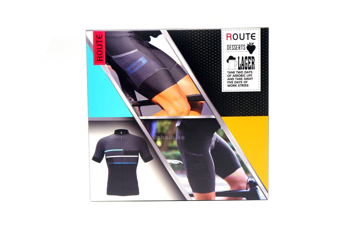 กางเกงปั่นจักรยานขาสั้นเป้าอิตาลี ยี่ห้อ Route by JAVA ของแท้ มีกล่อง