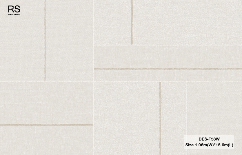 วอลเปเปอร์สไตล์โมเดิร์น สีเทา DES-F58W