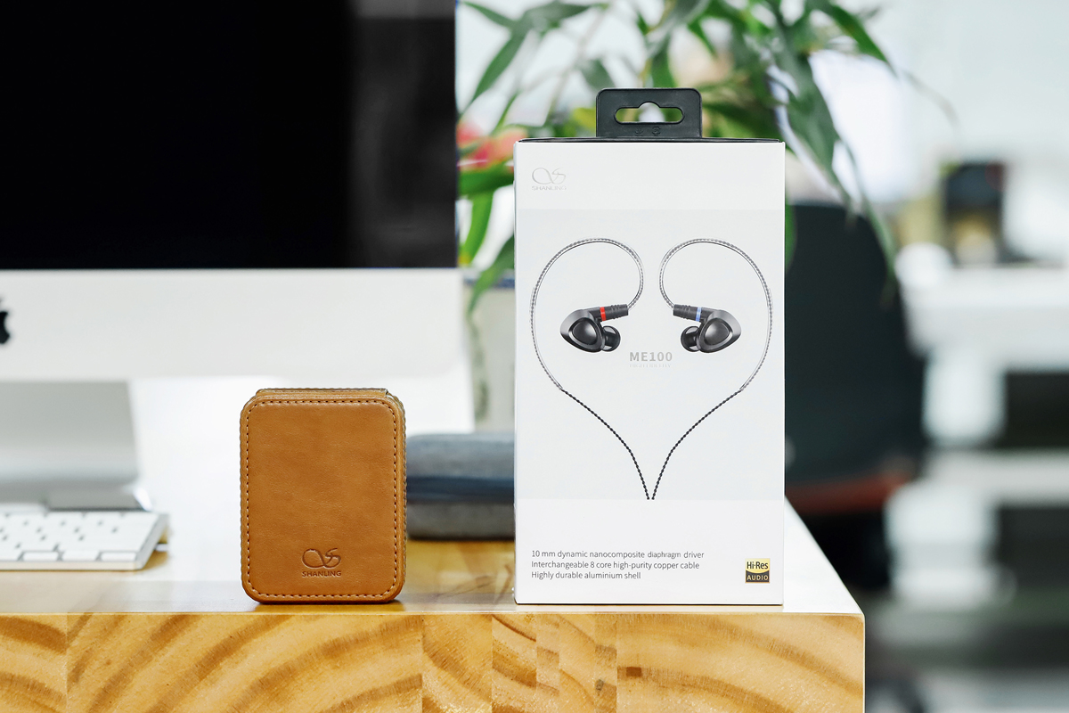 ขาย SHANLING ME100 หูฟัง Dynamic ถอดสายได้ รองรับ Hi-Res บอดี้อลูมีเนียม พร้อมสายถัก OFC 8แกน