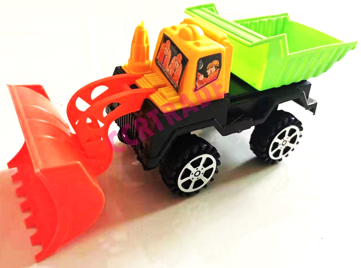 รถก่อสร้าง 2 หัวสีสดจัมโบ้ 24 ซม.