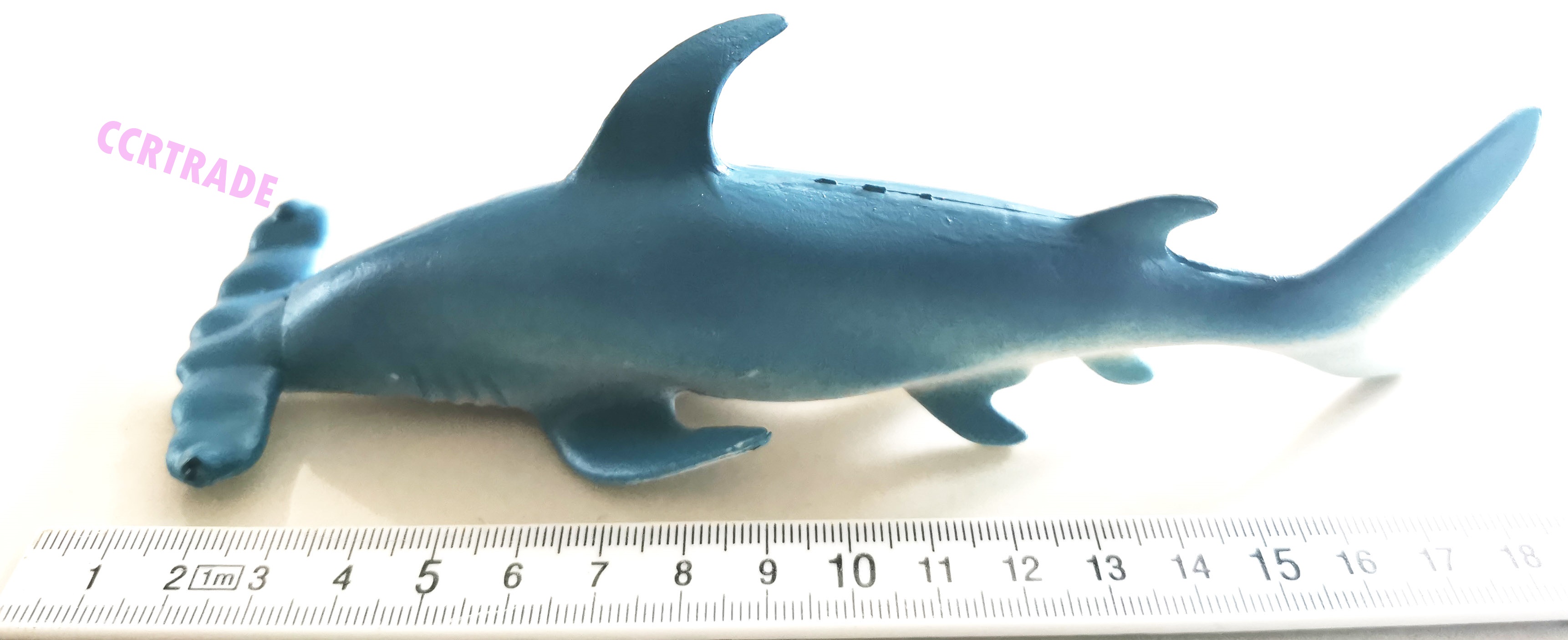 ชุดโมเดลเรียนรู้สัตว์ทะเลแอตแลนติก 12 ชิ้นถุง PVC 22.5 ซม.(1x3)