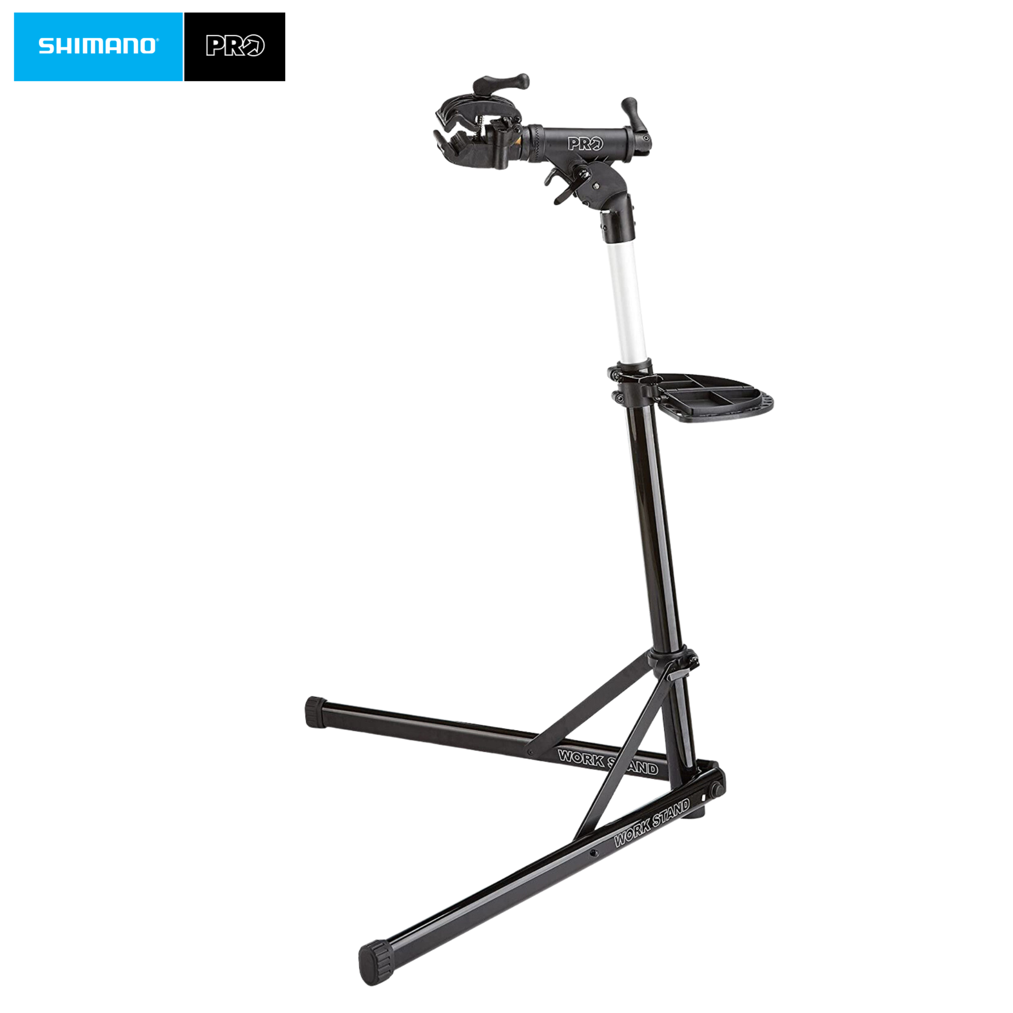 แท่นซ่อมจักรยาน SHIMANO PRO (พร้อมช่องใส่เครื่องมือและอุปกรณ์)