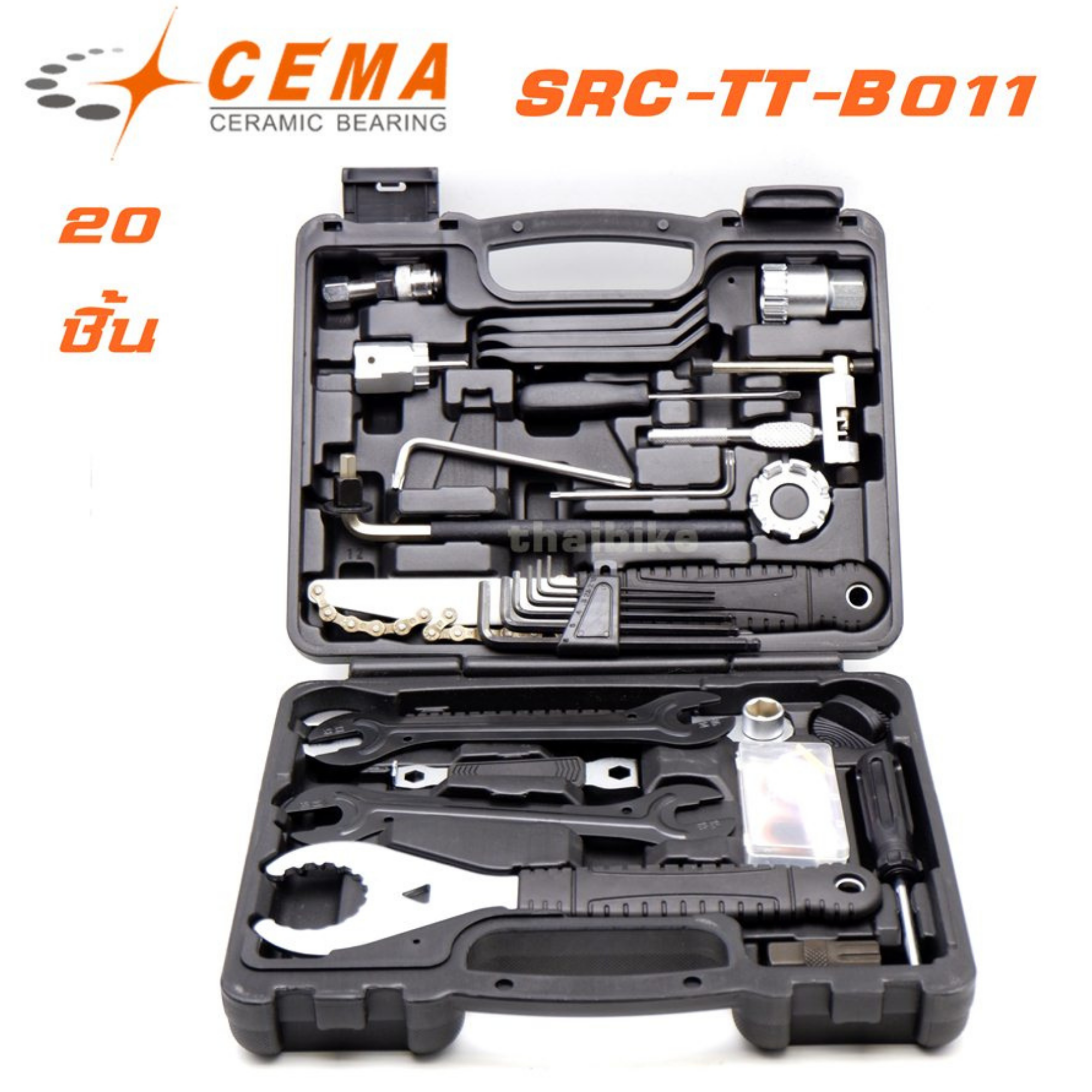 กล่องเครื่องมือจักรยานอเนกประสงค์ CEMA SRC-TT-B011