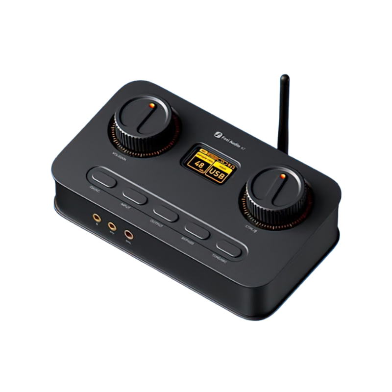 Fosi Audio K7 Bluetooth DAC/AMP HiFi อเนกประสงค์สำหรับเล่นเกม ชิป AKM AK4493SEQ ประกันศูนย์ไทย