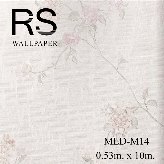 วอลเปเปอร์ลายดอกไม้ MLD-M14