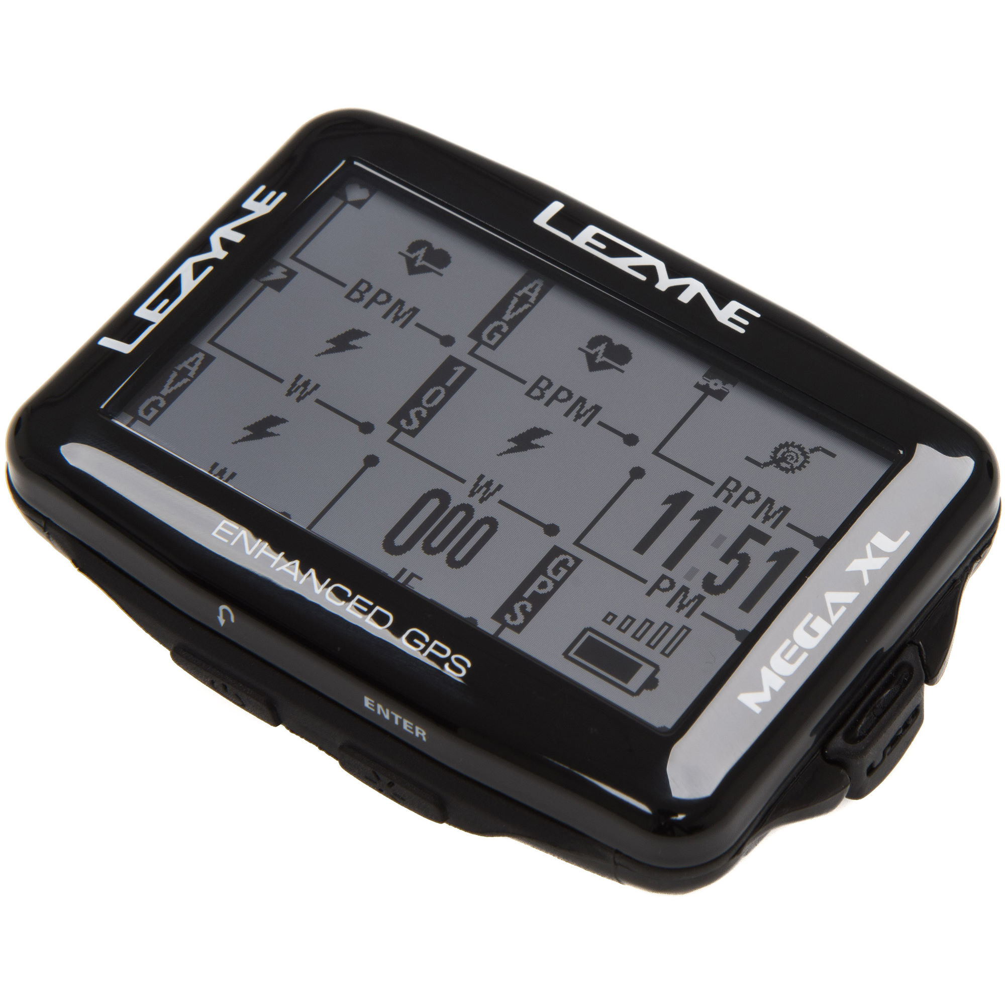 ไมล์จักรยาน LEZYNE Mega XL GPS ภาษาไทย หน้าจอ 2.7นิ้ว