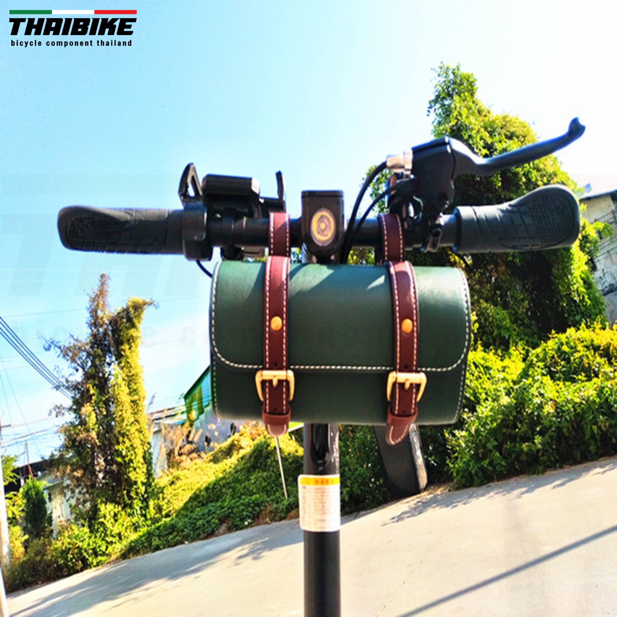 กระเป๋าหน้าแฮนด์จักรยาน กระเป๋าใต้อานจักรยานวินเทจ THAIBIKE VINTAGE