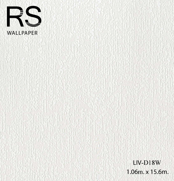 วอลเปเปอร์พื้นสีขาวมุกมีกลิตเตอร์ LIV-D18W
