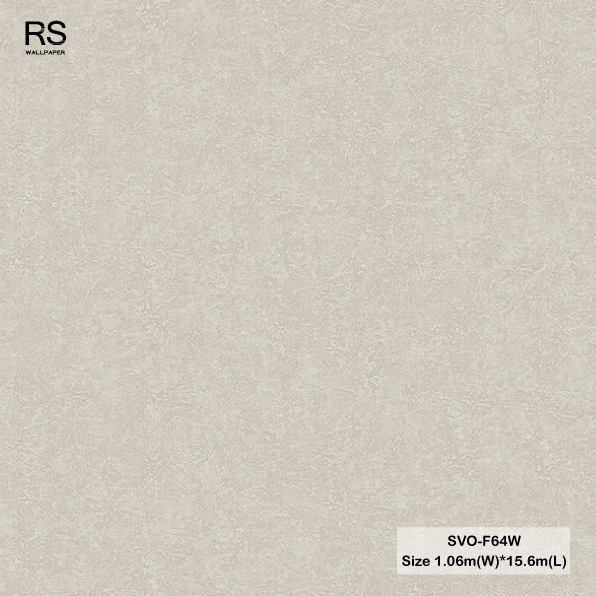 วอลเปเปอร์ลายปูนเปลือย สีเทาอมน้ำตาล SVO-F64W
