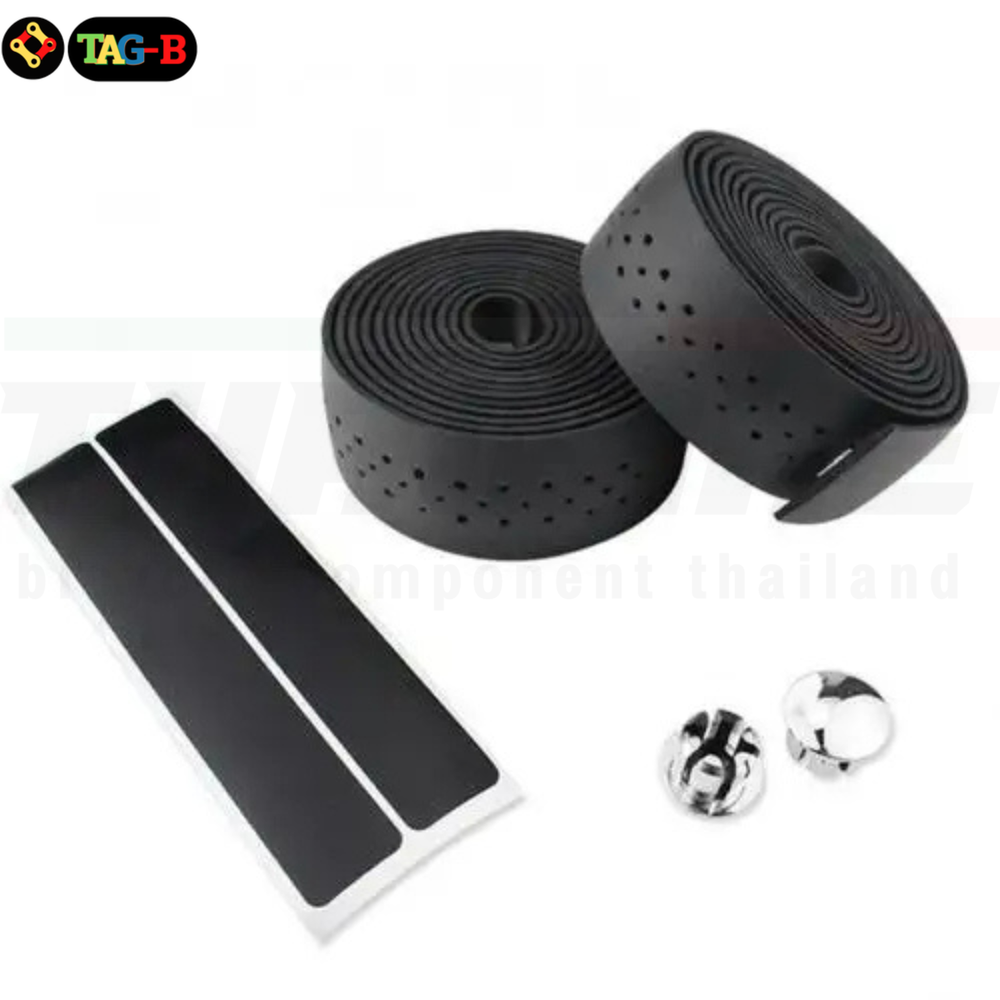 ผ้าพันแฮนด์จักรยานเสือหมอบ TAG-B แบบรู