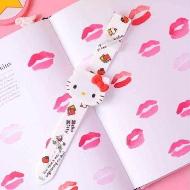 นาฬิกาคิตตี้ kitty นาฬิกาเด็กคิตตี้ นาฬิกาปอมปอม sanrio น่ารัก