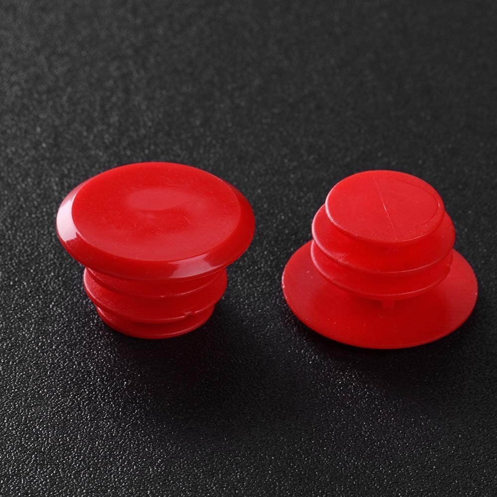 ฝาปิดปลายแฮนด์จักรยาน แบบยาง THAIBIKE MTB Bike Handlebar Plugs Plastic PVC Handle Grip Bar End
